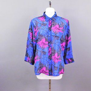 Southern‎ Lady Women Shirt Blue L